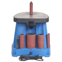vidaXL Lijadora de huso oscilante 450 W azul