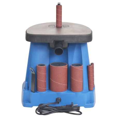 vidaXL Lijadora de huso oscilante 450 W azul