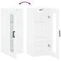 vidaXL Armario de pared blanco 34,5x34x90 cm vidaXL Armario de pared blanco 34,5x34x90 cm