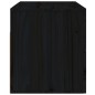 vidaXL Mesita de noche de pared negro 50x36x40 cm vidaXL Mesita de noche de pared negro 50x36x40 cm