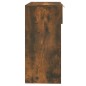 vidaXL Mesa consola madera contrachapada roble ahumado 90x36x75 cm vidaXL Mesa consola madera contrachapada roble ahumado 90x36x75 cm