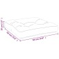 vidaXL Cojín para palés tela Oxford multicolor 58x58x10 cm vidaXL Cojín para palés tela Oxford multicolor 58x58x10 cm