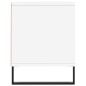 vidaXL Mueble para TV madera contrachapada blanco 100x34,5x44,5 cm