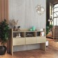 vidaXL Aparador de madera contrachapada roble Sonoma 105x30x70 cm vidaXL Aparador de madera contrachapada roble Sonoma 105x30x70 cm