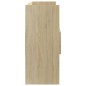 vidaXL Aparador de madera contrachapada roble Sonoma 105x30x70 cm vidaXL Aparador de madera contrachapada roble Sonoma 105x30x70 cm