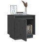 vidaXL Mesitas de noche 2 uds madera maciza de pino gris 40x30x40 cm vidaXL Mesitas de noche 2 uds madera maciza de pino gris 40x30x40 cm