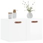 vidaXL Armario pared madera contrachapada blanco brillo 60x36,5x35 cm vidaXL Armario pared madera contrachapada blanco brillo 60x36,5x35 cm