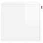 vidaXL Armario pared madera contrachapada blanco brillo 60x36,5x35 cm vidaXL Armario pared madera contrachapada blanco brillo 60x36,5x35 cm