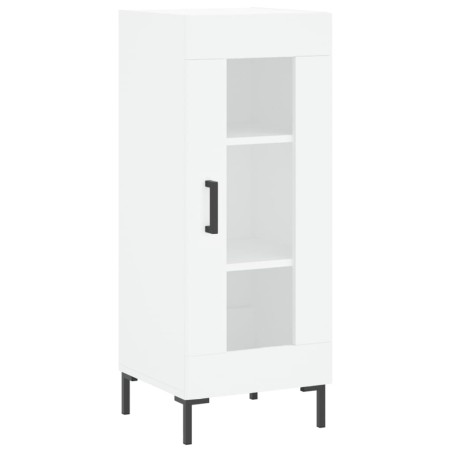 vidaXL Aparador madera de ingeniería blanco 34,5x34x90 cm
