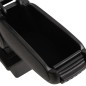 vidaXL Reposabrazos para coche ABS negro 14x33x(32-48,5) cm