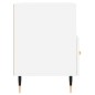 vidaXL Mueble para TV madera contrachapada blanco 80x36x50 cm vidaXL Mueble para TV madera contrachapada blanco 80x36x50 cm