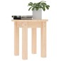 vidaXL Mesa de centro de madera maciza de pino Ø35x35 cm vidaXL Mesa de centro de madera maciza de pino Ø35x35 cm