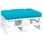 vidaXL Cojín para palés tela turquesa 120x80x12 cm vidaXL Cojín para palés tela turquesa 120x80x12 cm