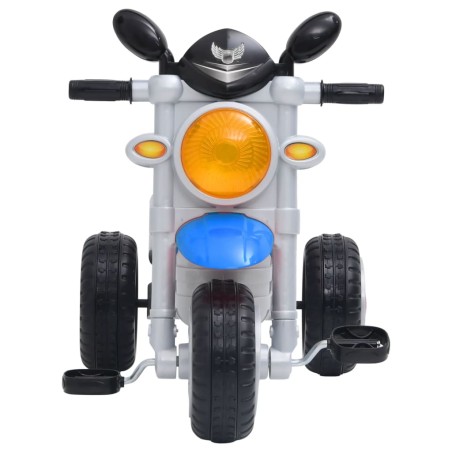 vidaXL Triciclo para niños azul
