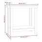 vidaXL Banco de trabajo madera maciza de pino marrón miel 80x50x80 cm vidaXL Banco de trabajo madera maciza de pino marrón miel 80x50x80 cm
