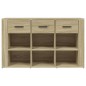 vidaXL Aparador madera contrachapada roble Sonoma 100x30x59,5 cm vidaXL Aparador madera contrachapada roble Sonoma 100x30x59,5 cm