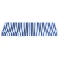 vidaXL Toldo para bar 400x120 cm azul y blanco vidaXL Toldo para bar 400x120 cm azul y blanco