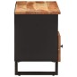 vidaXL Mueble de TV madera acacia y madera de ingeniería 100x33x46 cm vidaXL Mueble de TV madera acacia y madera de ingeniería 100x33x46 cm