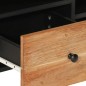 vidaXL Mueble de TV madera acacia y madera de ingeniería 100x33x46 cm vidaXL Mueble de TV madera acacia y madera de ingeniería 100x33x46 cm