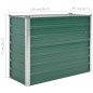 vidaXL Arriate de jardín de acero galvanizado verde 100x40x77 cm vidaXL Arriate de jardín de acero galvanizado verde 100x40x77 cm