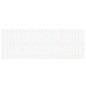 vidaXL Cabecero de cama de pared madera maciza pino blanco 166x3x60 cm vidaXL Cabecero de cama de pared madera maciza pino blanco 166x3x60 cm