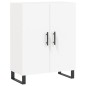 vidaXL Aparador de madera de ingeniería blanco 69,5x34x90 cm vidaXL Aparador de madera de ingeniería blanco 69,5x34x90 cm