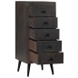 vidaXL Aparador de madera de mango maciza 40x40x91 cm vidaXL Aparador de madera de mango maciza 40x40x91 cm
