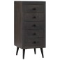 vidaXL Aparador de madera de mango maciza 40x40x91 cm vidaXL Aparador de madera de mango maciza 40x40x91 cm