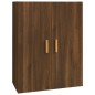 vidaXL Armario colgante de pared roble Sonoma 69,5x34x90 cm vidaXL Armario colgante de pared roble Sonoma 69,5x34x90 cm
