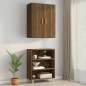 vidaXL Armario colgante de pared roble Sonoma 69,5x34x90 cm vidaXL Armario colgante de pared roble Sonoma 69,5x34x90 cm