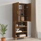 vidaXL Armario colgante de pared roble Sonoma 69,5x34x90 cm vidaXL Armario colgante de pared roble Sonoma 69,5x34x90 cm
