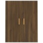 vidaXL Armario colgante de pared roble Sonoma 69,5x34x90 cm vidaXL Armario colgante de pared roble Sonoma 69,5x34x90 cm
