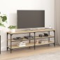 vidaXL Mueble para TV madera contrachapada roble Sonoma 140x30x50 cm