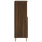 vidaXL Aparador alto madera contrachapada marrón roble 60x36x110 cm vidaXL Aparador alto madera contrachapada marrón roble 60x36x110 cm