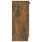 vidaXL Aparadores 2 uds madera contrachapada roble ahumado 30x30x70 cm