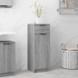 vidaXL Armario de baño madera contrachapada gris Sonoma 32x34x90 cm vidaXL Armario de baño madera contrachapada gris Sonoma 32x34x90 cm