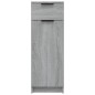 vidaXL Armario de baño madera contrachapada gris Sonoma 32x34x90 cm vidaXL Armario de baño madera contrachapada gris Sonoma 32x34x90 cm