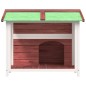 vidaXL Caseta para perros madera maciza de pino moca 96x87x80,5 cm vidaXL Caseta para perros madera maciza de pino moca 96x87x80,5 cm