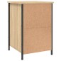 vidaXL Mesita de noche madera contrachapada roble sonoma 40x42x60 cm vidaXL Mesita de noche madera contrachapada roble sonoma 40x42x60 cm