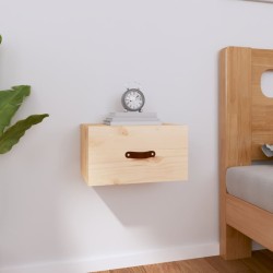 vidaXL Mesita de noche de pared 40x29,5x22 cm