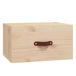 vidaXL Mesita de noche de pared 40x29,5x22 cm