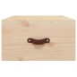vidaXL Mesita de noche de pared 40x29,5x22 cm vidaXL Mesita de noche de pared 40x29,5x22 cm