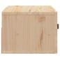 vidaXL Mesita de noche de pared 40x29,5x22 cm vidaXL Mesita de noche de pared 40x29,5x22 cm