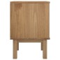 vidaXL Mesita de noche OTTA madera de pino marrón y blanco 45x39x57 cm vidaXL Mesita de noche OTTA madera de pino marrón y blanco 45x39x57 cm