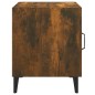 vidaXL Mesita de noche madera contrachapada color roble ahumado vidaXL Mesita de noche madera contrachapada color roble ahumado