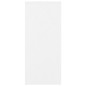 vidaXL Aparador de madera contrachapada blanco 102x33x75 cm vidaXL Aparador de madera contrachapada blanco 102x33x75 cm