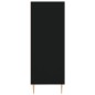 vidaXL Estantería madera de ingeniería negro 69,5x32,5x90 cm vidaXL Estantería madera de ingeniería negro 69,5x32,5x90 cm