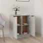 vidaXL Aparadores 2 uds madera contrachapada gris hormigón 30x30x70 cm vidaXL Aparadores 2 uds madera contrachapada gris hormigón 30x30x70 cm