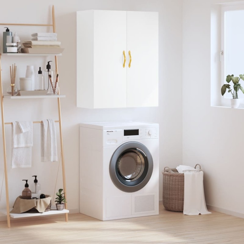 vidaXL Armario de pared blanco 69,5x34x90 cm vidaXL Armario de pared blanco 69,5x34x90 cm