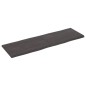 vidaXL Tablero mesa madera tratada borde vivo marrón 160x50x(2-4) cm vidaXL Tablero mesa madera tratada borde vivo marrón 160x50x(2-4) cm